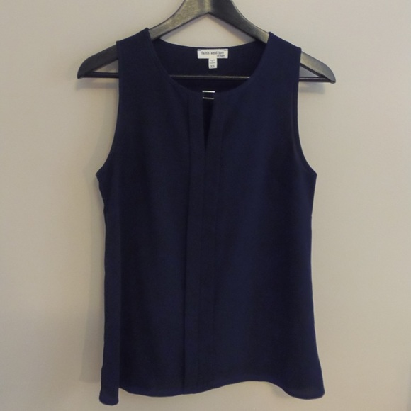 Navy Blue Tank Top - Picture 1 of 4